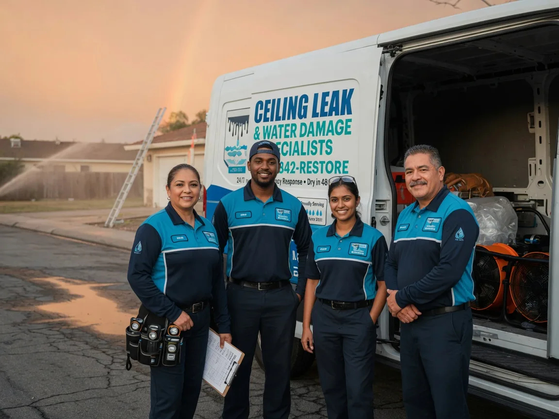 Ceiling Leak Cleanup company in Brookfield, WI