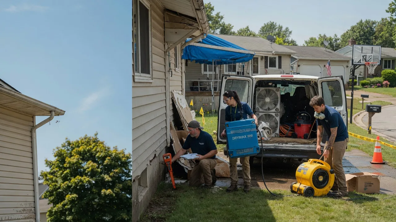 Ceiling Leak Cleanup in Brookfield, WI near me